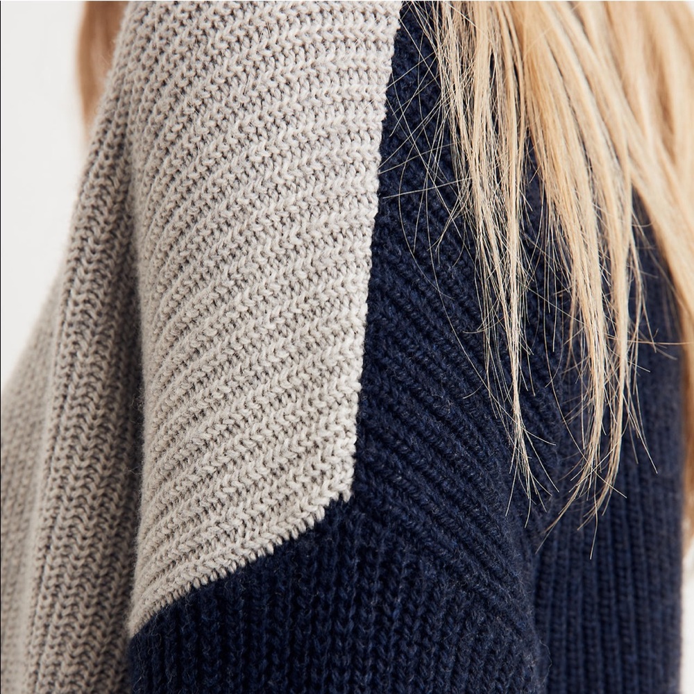 Madewell Patch Pocket Pullover In Colorblock - image 4